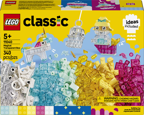 LEGO LEGO 11040 La boîte de briques transparentes magiques 673419407090