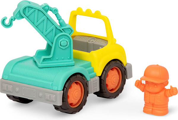 Battat battat - wonder wheels petit camion remorque 062243439443