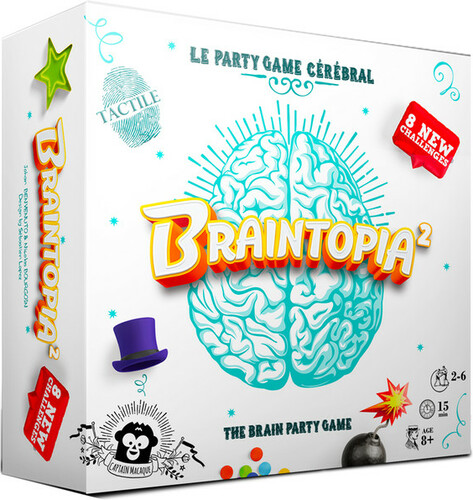 Captain Macaque Braintopia / Cortex 2 (fr/en) 3770004936380