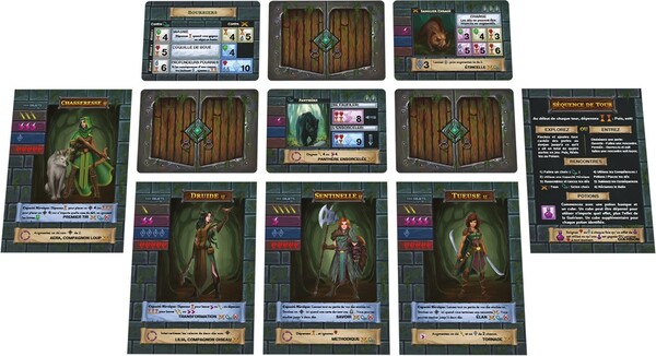 Nuts Games One Deck Dungeon 2 (fr) base ou ext Forêt des ombres 3770009354240