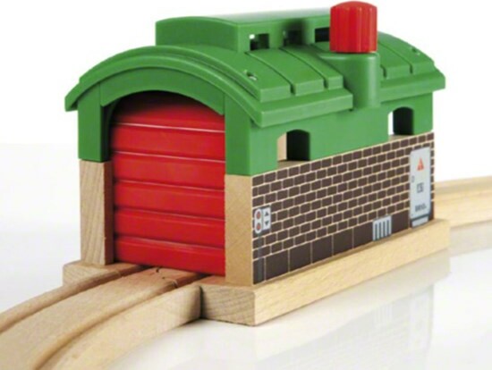 Brio Train Brio Train en bois Tunnel garage 33574 7312350335743
