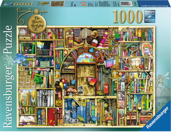 Ravensburger Casse-tête 1000 Colin Thompson - Bibliothèque bizarre 4005556193141