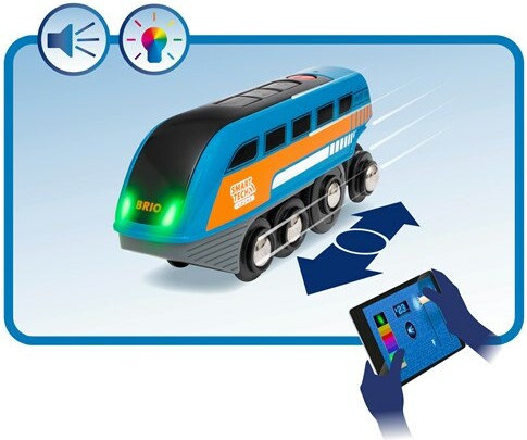 Brio Train Brio Train en bois Smart Tech Sound - Circuit voyageur 33972 7312350339727
