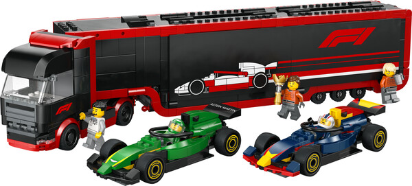 LEGO LEGO 60445 Camion de F1® avec voitures de F1® RB20 et AMR24 673419403481