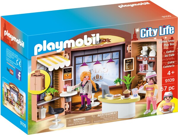 Playmobil Playmobil 9109 Coffret transportable Café 4008789091093
