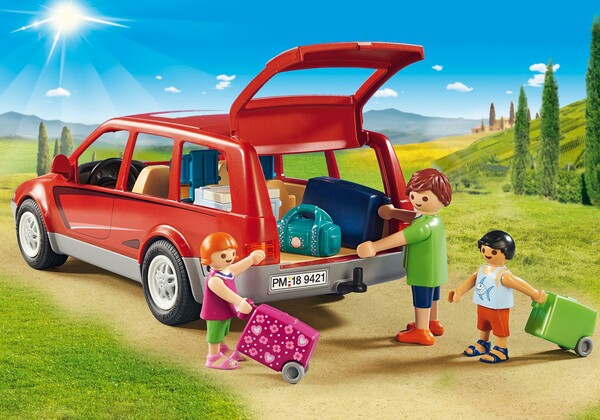 Playmobil Playmobil 9421 Famille avec voiture 4008789094216