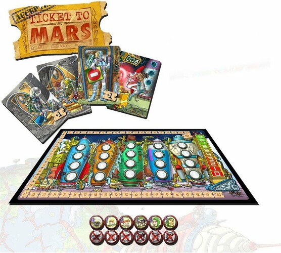 Intrafin Games Ticket to mars (fr/en) 5425037740197