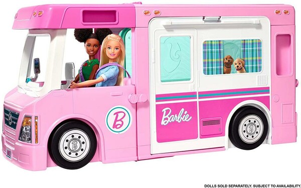 Mattel Barbie - Autocaravane de rêve 3-en-1 887961796865