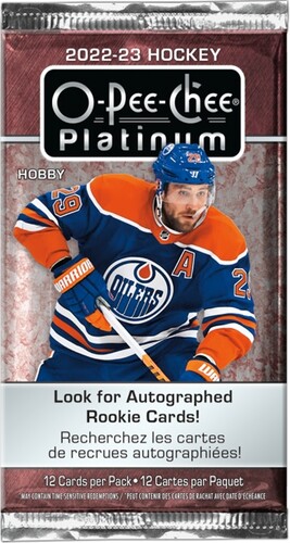 Upper Deck Upper Deck O-Pee-Chee Platinum Hockey 22/23 Booster 053334120593