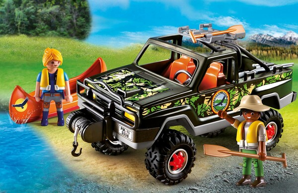 Playmobil Playmobil 5558 Explorateurs et camionnette (juin 2016) 4008789055583