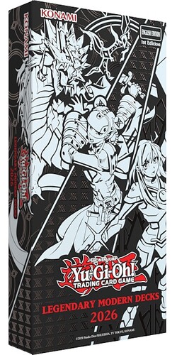 Konami Yugioh - Legendary Modern Decks 2026 (en) 083717870951