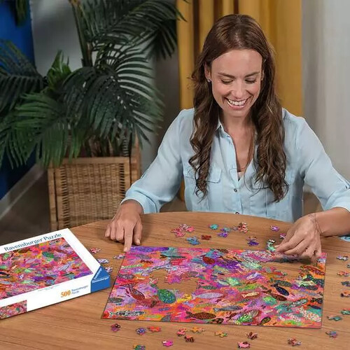 Ravensburger casse-tête Casse-tête 500 Poisson en fuchsia 4005555018445