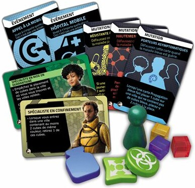 Z-Man Games Pandemic zone rouge (fr) Europe 3558380087090