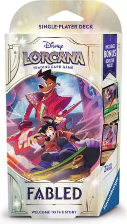 Lorcana Disney lorcana (EN) Fabled - Starter Deck - Powerline & Max 4050368989178