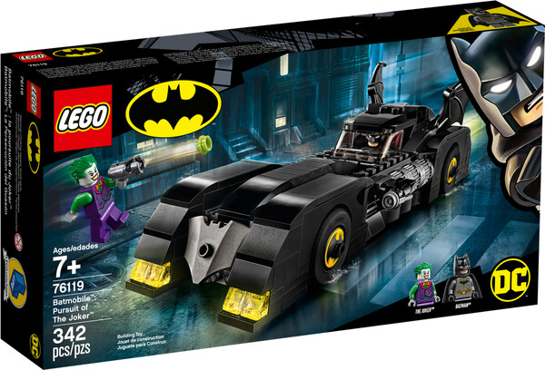 LEGO LEGO 76119 Super-héros Batman Batmobile la poursuite du Joker 673419302791