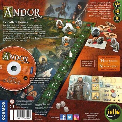 Andor, jeu de société Iello