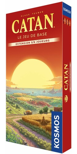 KOSMOS Catan (fr) ext Villes et Chevaliers 5/6 joueurs 8435407621701