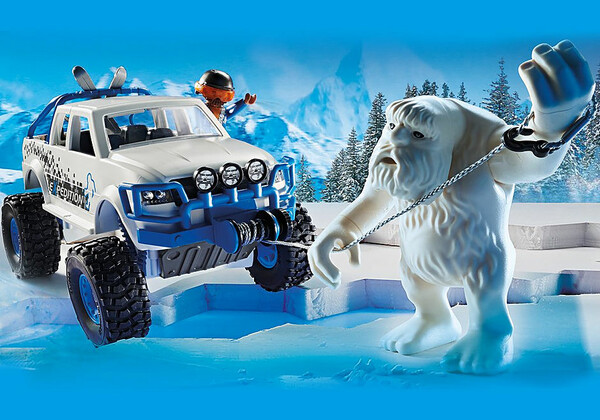 Playmobil Playmobil 70532 Explorateur avec vehicule et yeti (janvier 2021) 4008789705327