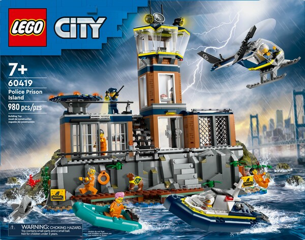 LEGO LEGO 60419 La prison de la police en haute mer 673419388948