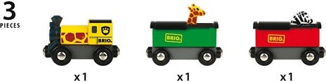 Brio Train Brio Train en bois Locomotive Safari 33722 7312350337228