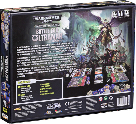 NECA/WizKids LLC Warhammer 40k Dice Masters Battle For Ultramar (en) Campaign Box 634482731321