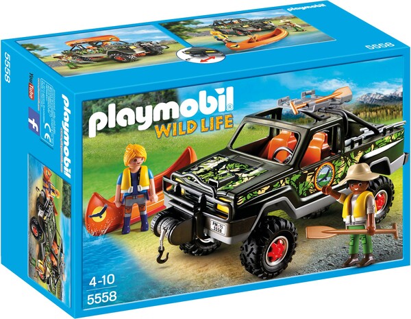 Playmobil Playmobil 5558 Explorateurs et camionnette (juin 2016) 4008789055583