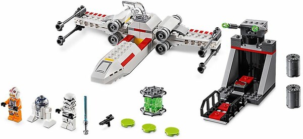 LEGO LEGO 75235 Star Wars La course-poursuite du chasseur X-Wing dans la tranchée 673419303842