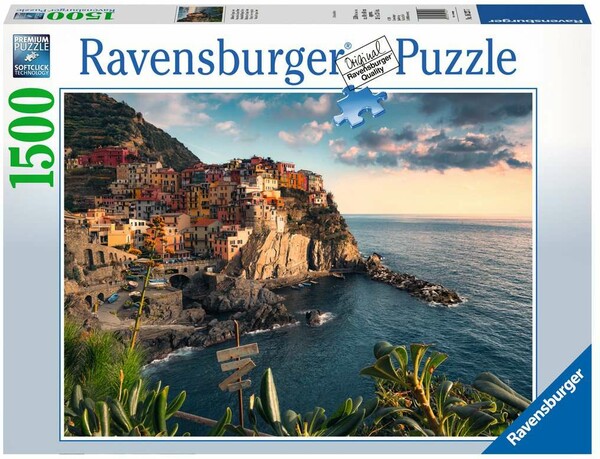 Ravensburger Casse-tête 1500 Les Cinque Terre, Italie 4005556162277