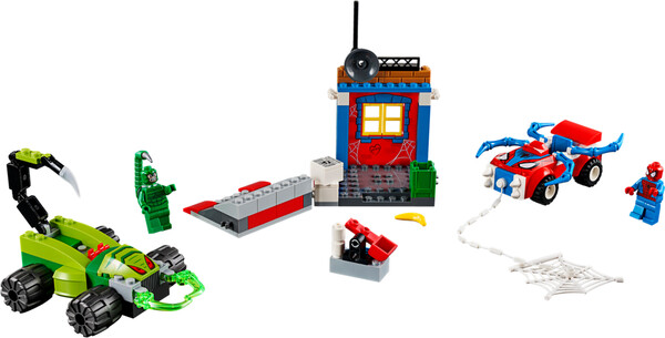 LEGO LEGO 10754 Juniors Spider-Man contre Scorpion, Super-héros 673419284073