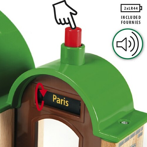 Brio Train Brio Train en bois Circuit le monde extraordinaire de 33766 7312350337662