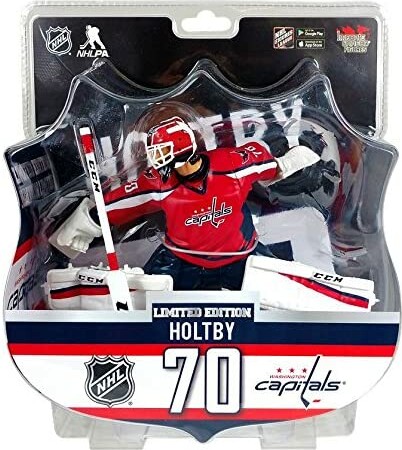NHL Hockey Figurine LNH 6" Braden Holtby - Capitals de Washington (no 70) 672781306635