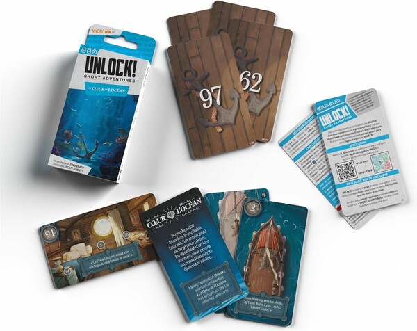 Space Cowboys Unlock ! Short Adventures (fr) 12 - Le Cœur de l'Ocean 3558380136408