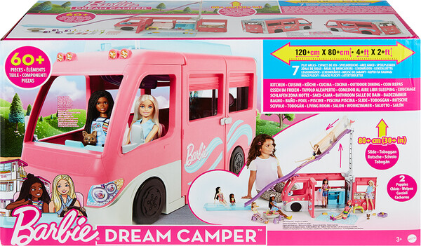 Mattel Barbie - Campeur de Rêve Transformable 00194735007646