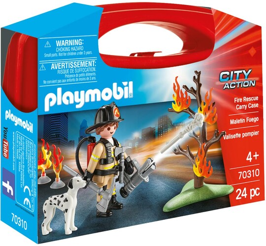 Playmobil Playmobil 70310 Mallette transportable Pompier 4008789703101
