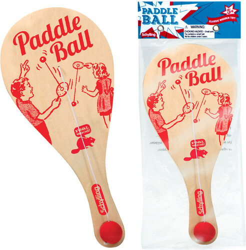 Schylling Jeu de bolo (Paddle ball) 019649215164