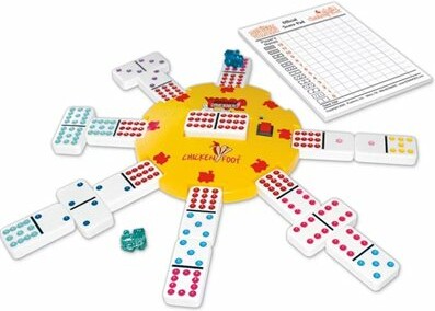 university games domino double 12 (d12) train mexicain deluxe avec point 