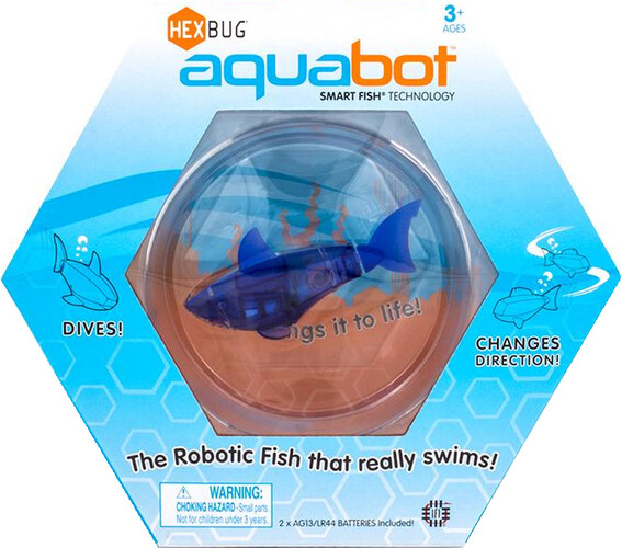 HEXBUG HEXBUG aquabot (poisson) avec bocal couleurs variées 807648029147