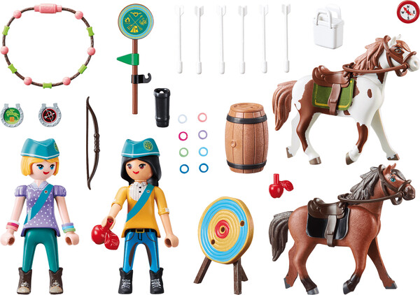 Playmobil Playmobil 70331 Spirit Base d'entrainement 4008789703316