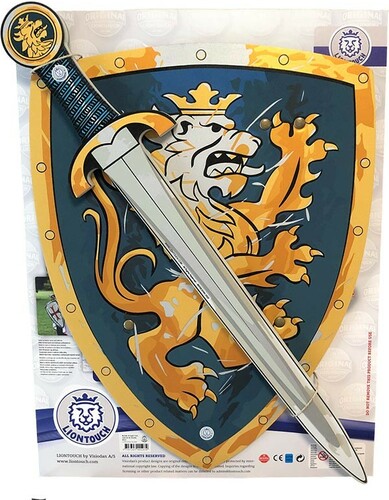 Liontouch Costume chevalier noble bleue ensemble 107 5707307001079