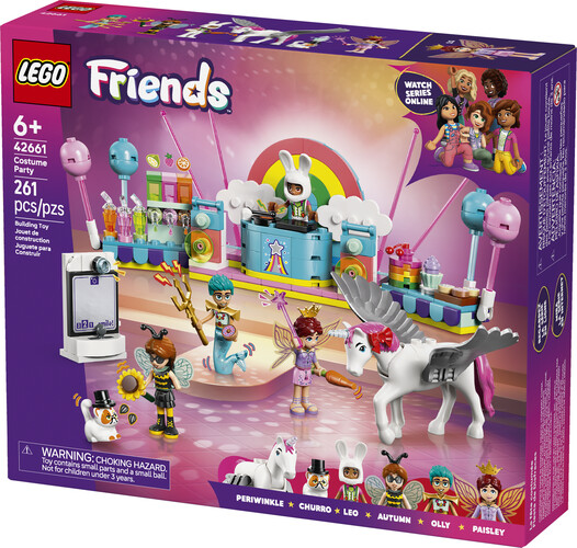LEGO LEGO 42661 Soirée déguisée avec une licorne et une fée 673419404563