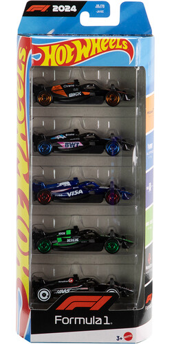 Hot Wheels Hot Wheels - Formula 1 - Ensemble de 5 (JGF58) 194735312511