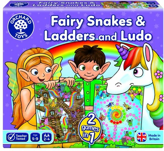 Orchard Toys Serpents et échelles fées and Ludo (fr/en) 5011863102621