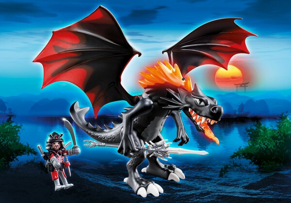 Playmobil Playmobil 5482 Grand Dragon royal avec flamme lumineuse (mars 2014) 4008789054821