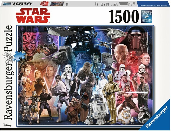 Ravensburger Casse-tête 1500 Star Wars Univers de Star Wars 4005556163663