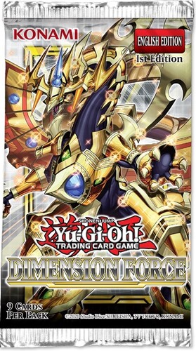 Konami Yugioh - Dimension force Booster (unité) 083717856801