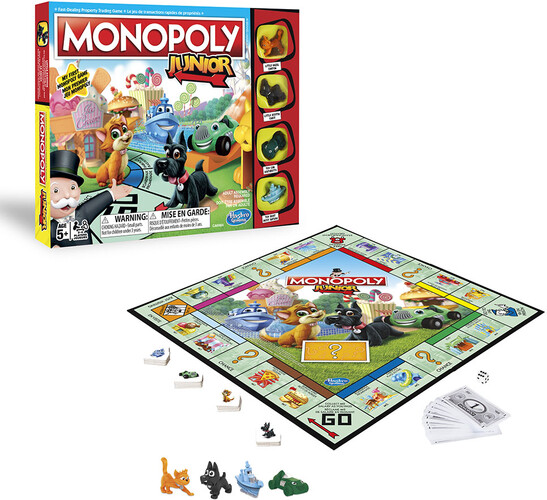 Hasbro Monopoly junior (fr/en) 630509773640