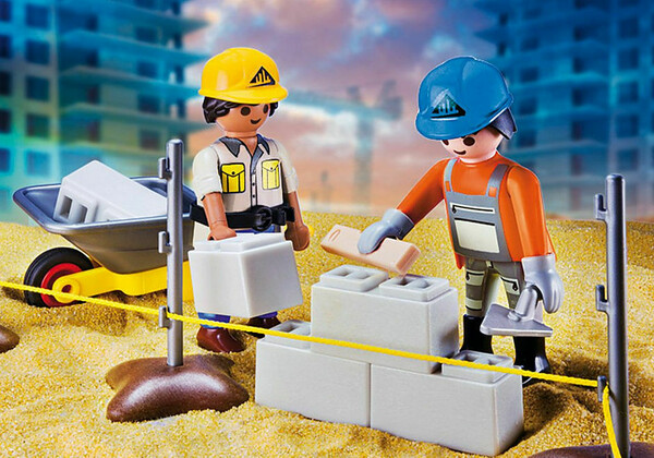 Playmobil Playmobil 70528 Mallette Ouvriers et travaux (janvier 2021) 4008789705280