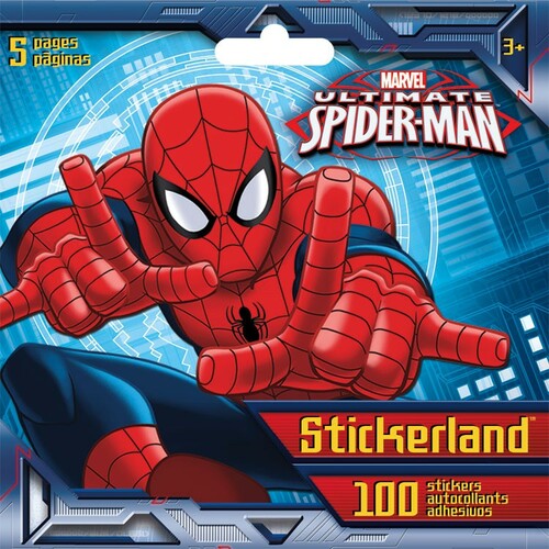 Trends International Mini Stickerland Pad Spider-Man, 6 pages (fr/en) 042692025947