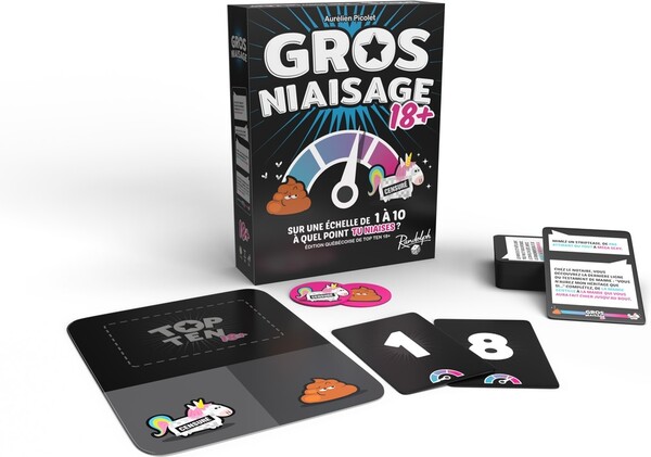 Randolph Gros Niaisage - Version Québécoise de Top Ten +18 (fr) 832665000787