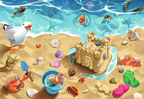Ravensburger casse-tête Casse-tête 24 Plancher Fun at the Beach 4005555041290